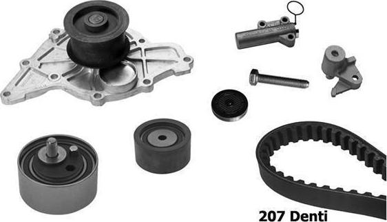 BUGATTI KBU5115B - Water Pump & Timing Belt Set car-mod.net