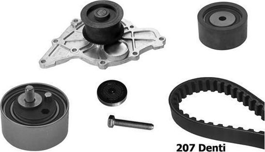 BUGATTI KBU5115C - Water Pump & Timing Belt Set car-mod.net