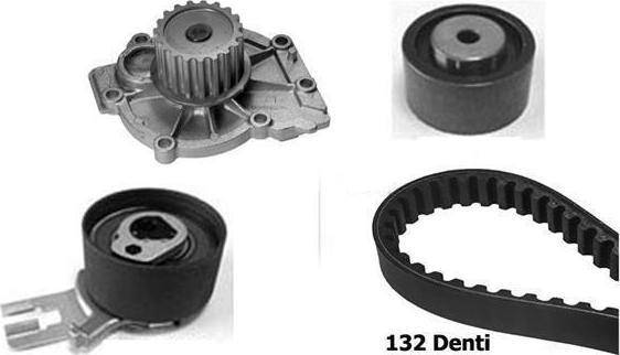 BUGATTI KBU10040A - Water Pump & Timing Belt Set car-mod.net