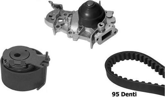 BUGATTI KBU10075A - Water Pump & Timing Belt Set car-mod.net