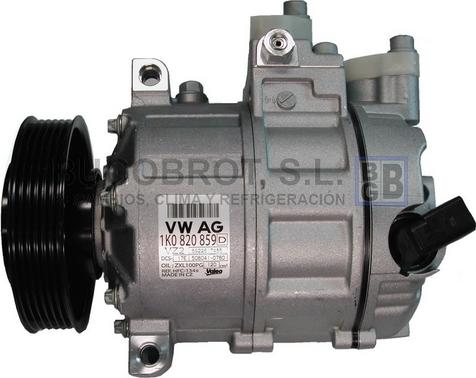 BUGOBROT 51-410270 - Compressor, air conditioning car-mod.net