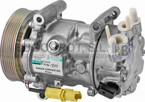 BUGOBROT 51-1355 - Compressor, air conditioning car-mod.net