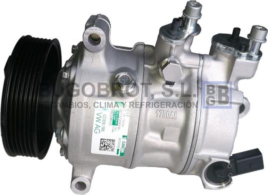 BUGOBROT 51-1720 - Compressor, air conditioning car-mod.net