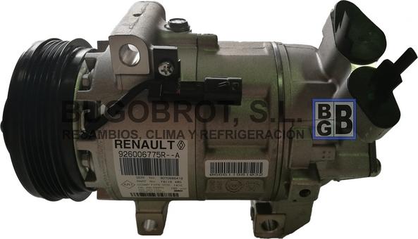 BUGOBROT 51-RE86023 - Compressor, air conditioning car-mod.net