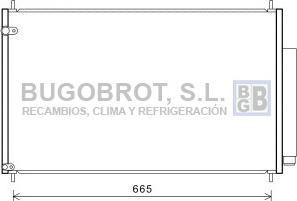 BUGOBROT 62-HD5279 - Condenser, air conditioning car-mod.net