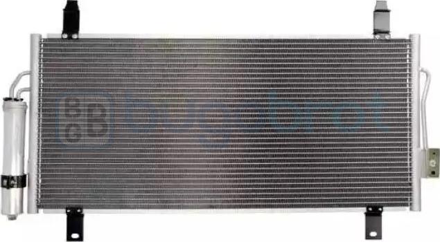 BUGOBROT 62-MT5252 - Condenser, air conditioning car-mod.net