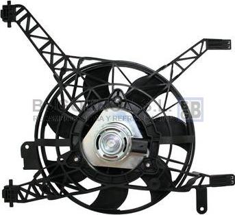 BUGOBROT 18-FD4006 - Fan, radiator car-mod.net