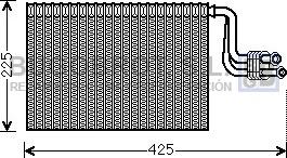 BUGOBROT 70-BWV364 - Evaporator, air conditioning car-mod.net