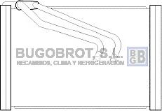 BUGOBROT 70-FTV443 - Evaporator, air conditioning car-mod.net