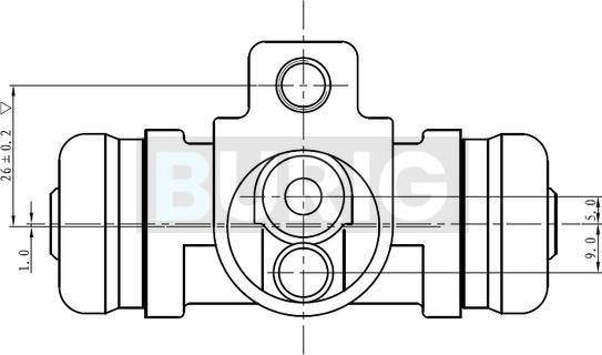 Burig B090027 - Wheel Brake Cylinder car-mod.net