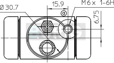 Burig B090100 - Wheel Brake Cylinder car-mod.net