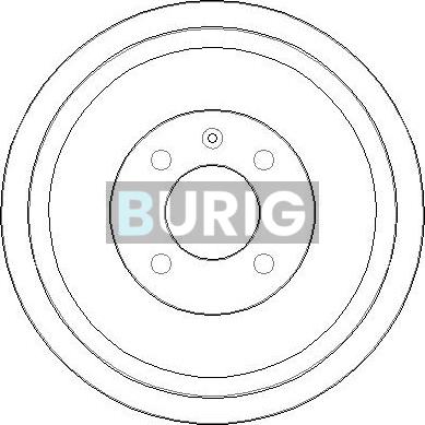 Burig B040043 - Brake Drum car-mod.net