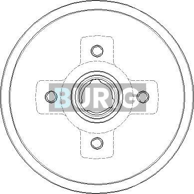 Burig B040067 - Brake Drum car-mod.net