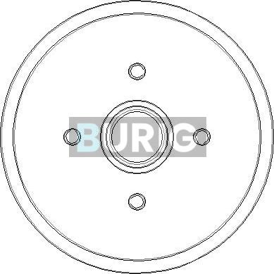 Burig B040028 - Brake Drum car-mod.net