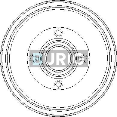 Burig B040027 - Brake Drum car-mod.net