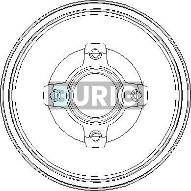 Burig B040120 - Brake Drum car-mod.net