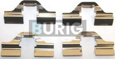 Burig B06C0015 - Accessory Kit for disc brake Pads car-mod.net