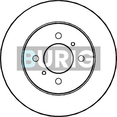 Burig B010933 - Brake Disc car-mod.net