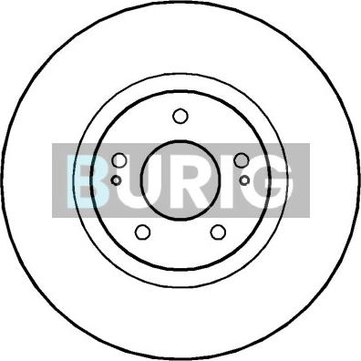 Burig B010434 - Brake Disc car-mod.net