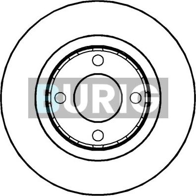 Burig B010607 - Brake Disc car-mod.net