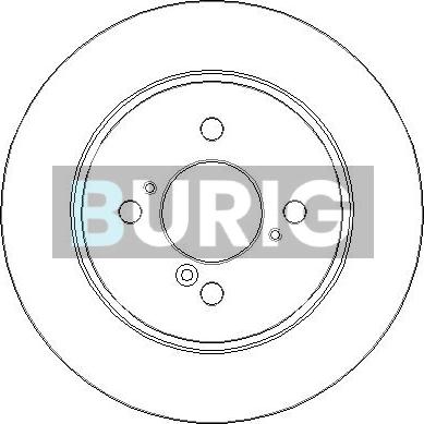 Burig B010612 - Brake Disc car-mod.net