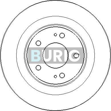 Burig B010671 - Brake Disc car-mod.net
