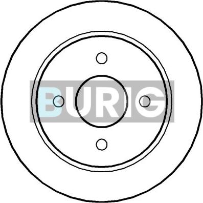 Burig B010092 - Brake Disc car-mod.net