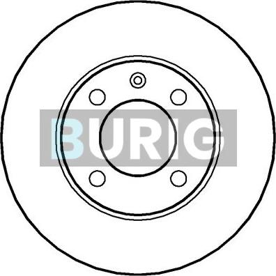 Burig B010106 - Brake Disc car-mod.net