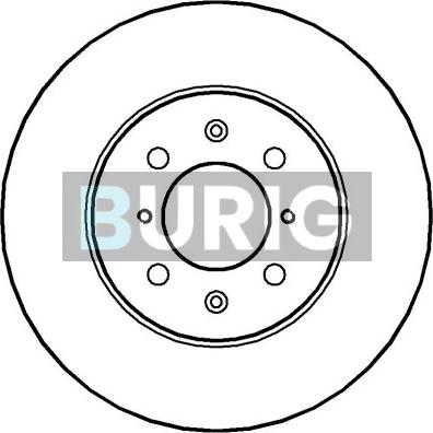 Burig B010108 - Brake Disc car-mod.net