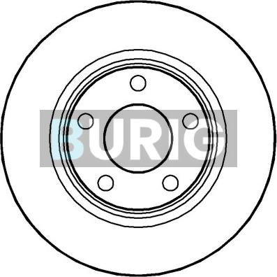 Burig B010119 - Brake Disc car-mod.net
