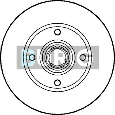Burig B010279 - Brake Disc car-mod.net