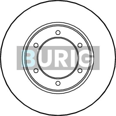 Burig B010713 - Brake Disc car-mod.net