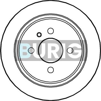 Burig B010774 - Brake Disc car-mod.net