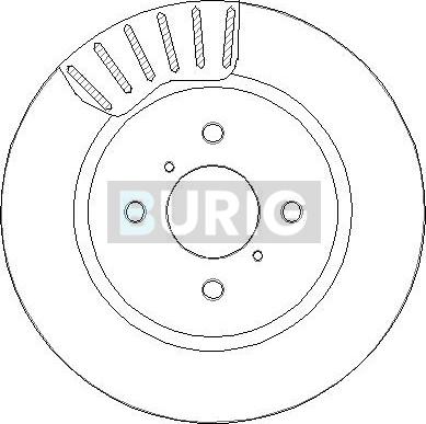 Burig B011518 - Brake Disc car-mod.net