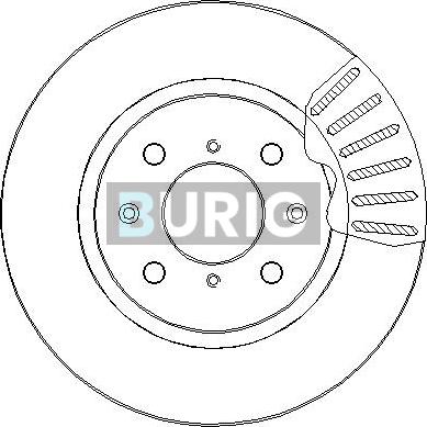 Burig B011043 - Brake Disc car-mod.net