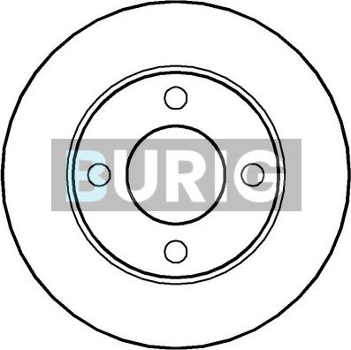 Burig B011023 - Brake Disc car-mod.net