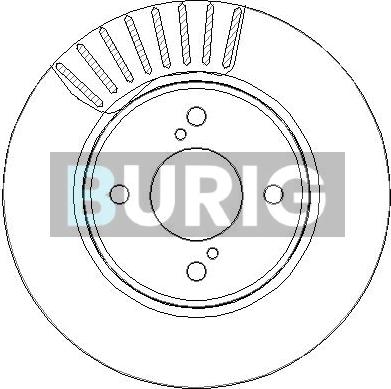 Burig B011133 - Brake Disc car-mod.net