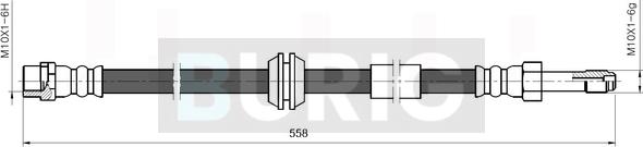 Burig B080016 - Brake Hose car-mod.net