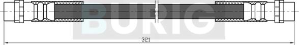 Burig B080023 - Brake Hose car-mod.net