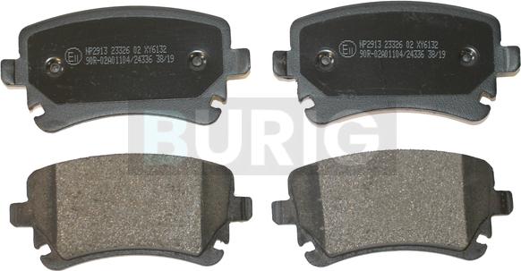 Burig B020496 - Brake Pad Set, disc brake car-mod.net