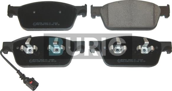Burig B020608 - Brake Pad Set, disc brake car-mod.net