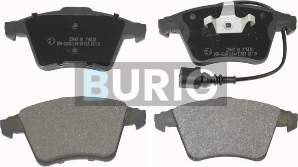 Burig B020101 - Brake Pad Set, disc brake car-mod.net
