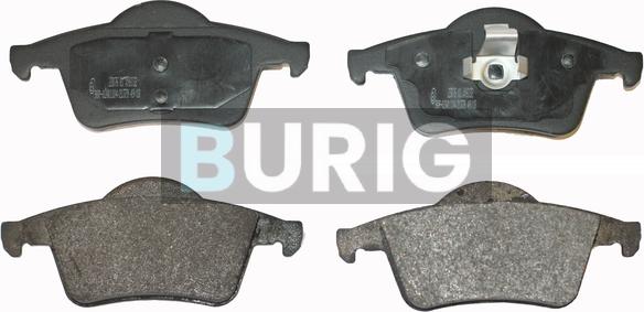 Burig B020178 - Brake Pad Set, disc brake car-mod.net