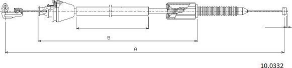 Cabor 10.0332 - Tacho Shaft car-mod.net