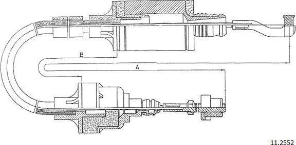 Cabor 11.2552 - Tacho Shaft car-mod.net