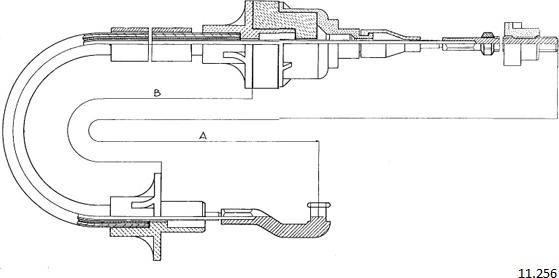 Cabor 11.256 - Clutch Cable car-mod.net
