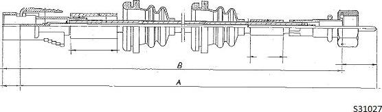 Cabor S31027 - Tacho Shaft car-mod.net
