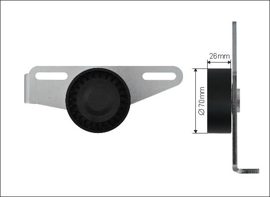 Caffaro 500059 - Belt Tensioner, v-ribbed belt car-mod.net