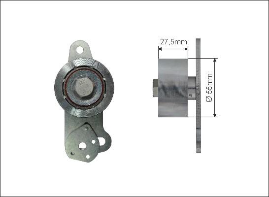 Caffaro 500140 - Tensioner, timing belt car-mod.net
