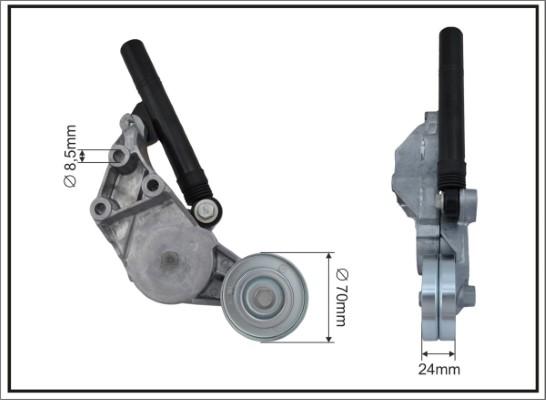 Caffaro 106698SP - Belt Tensioner, v-ribbed belt car-mod.net